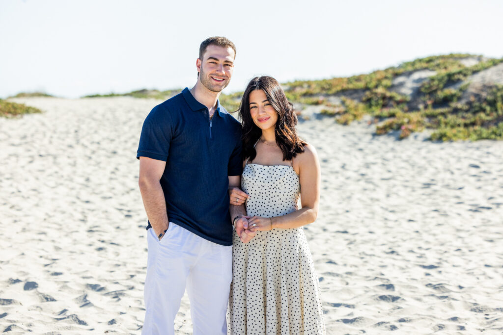 Coronado Beach Proposal Photographer | Antonio & Diana’s Surprise Engagement proposal on the beach 7